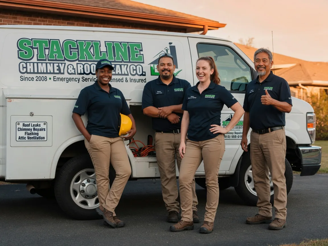 Chimney flashing repair company in Aurelia, IA
